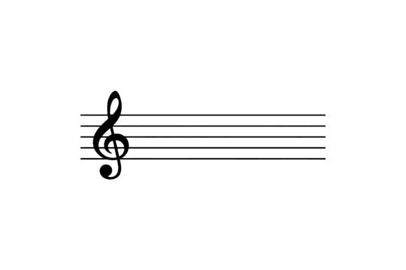 Download Treble Clef Music Staff - Premium Resources