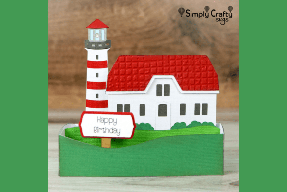 Download Lighthouse Card SVG - Light Collection