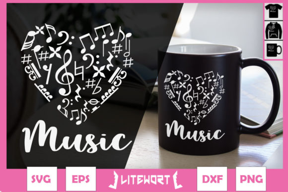 Download Music Notes Treble Clef - Treble Collection