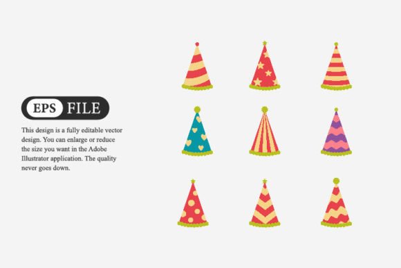 Download Birthday Hat Cartoon Icon Vector - Icon vector Collection