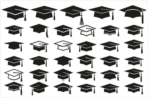 Download Graduation Hat Icon Vector Classic - Class Collection