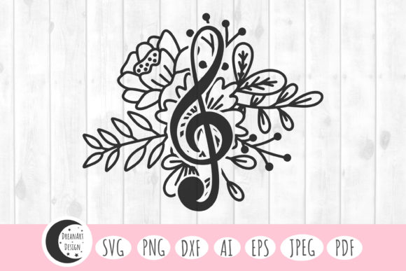 Download Treble Clef Svg, Music Svg, Music Notes - Treble Collection