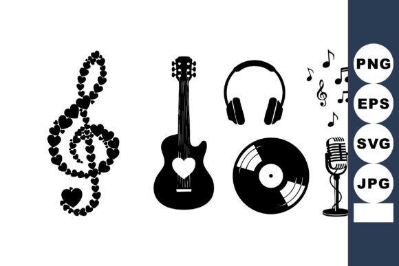 Download Music Symbols Treble Clef Vector - Premium Resources